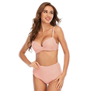 Traje de baño deportivo de talla grande ecológico sólido con estilo para mujer europea americana, ropa de playa impermeable de una pieza con espalda recortada - Product Image 1