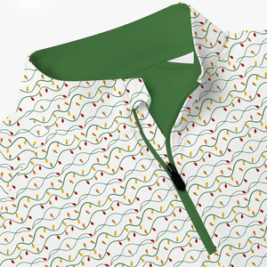 Sudadera de Golf Personalizada de Alta Calidad con Cierre de Cremallera, Logotipo Bordado Personalizado, Elástica, de Poliéster y Spandex, para Ejercicio - Product Image 4