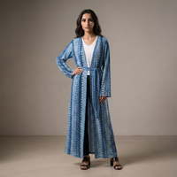 Robe longue élégante et modeste pour soirée, coupe droite, manches longues, style kaftan, pour femme, collection 2026