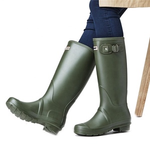 Bán Buôn Tùy Chỉnh Màu Sắc Phụ Nữ Dài Mưa Khởi Động Largas <span class=keywords><strong>Botas</strong></span> De Lluvia Para Mujer - Product Image 2