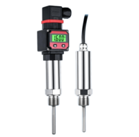 Contrôleur de température intégré, sortie 4-20 mA, module de capteur enfichable, résistance thermique 0-10 V, PT100, acier inoxydable, OEM/ODM