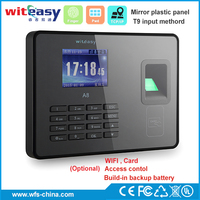 ZK Biotime WiFi réseau empreinte digitale contrôle d'accès système de présence Logo personnalisable batterie intégrée