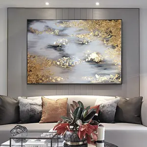 Peinture à l'huile sur toile abstraite moderne personnalisée, m, pour Art mural, dessin d'art, vente en gros