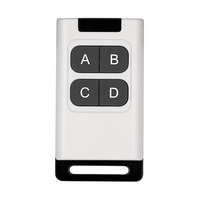 Télécommande universelle à 4 touches pour cloner et dupliquer les appareils électroménagers intelligents et les éclairages de voiture (433 MHz/315 MHz)