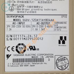 อะไหล่ SMT 1-487-155-11 SGDV-120A11AY804AA ไดรเวอร์สำหรับเครื่องจักรโซนี่ - Product Image 1