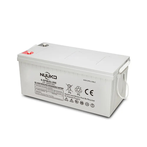 แบตเตอรี่โซลาร์แบบไม่ต้องบำรุงรักษา NUUKO แบตเตอรี่ตะกั่วกรด 12V 100Ah 150Ah 200Ah 250Ah แบตเตอรี่เจลสำหรับ UPS และระบบพลังงานแสงอาทิตย์แบบออฟกริด - Product Image 2