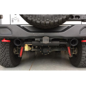 काले श्रृंखला निकास के लिए जीप रैंगलर जेके के साथ स्टेनलेस स्टील - Product Image 2