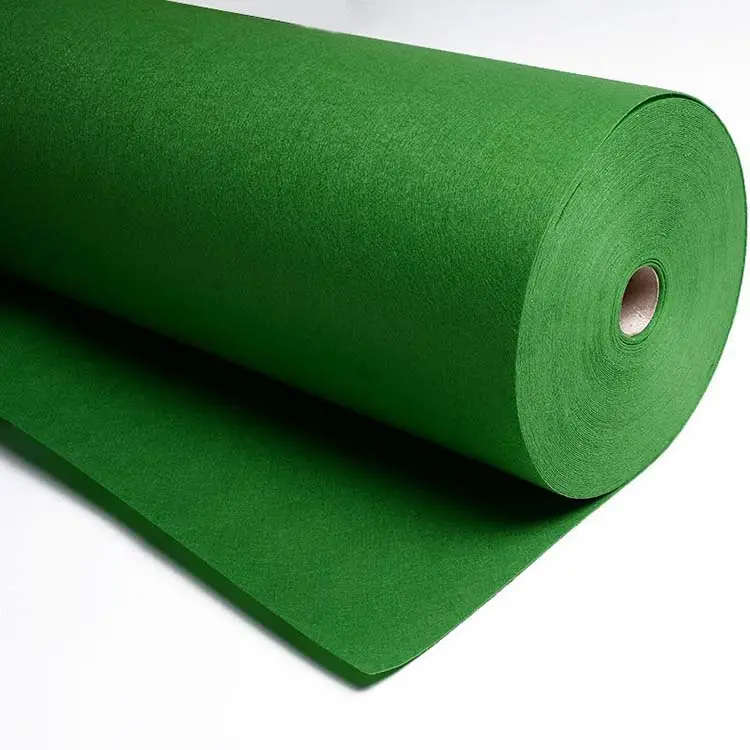 2023 heißer Verkauf Polyester filz für Handwerk Polyester Vlies Nadel stanz faser filz in Rolle