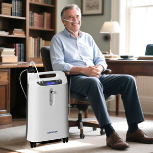 थोक चिकित्सा ग्रेड 5 एल ऑक्सीजन संकेंद्रक 93% ऑक्सीजन एकाग्रता पीसा प्रौद्योगिकी पोर्टेबल बिजली संचालित नेबुलाइज़र - Product Image 3