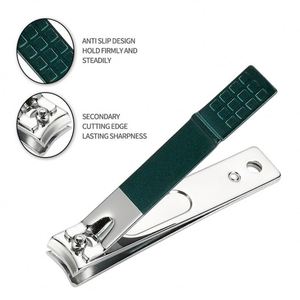 Professional Stainless Steel Nail Clipper Set Green Nail <b>Tools</b> Manicure Pedicure Set 7/10/12/18pcs Travel Grooming Kit Christmas - Product Image 3
