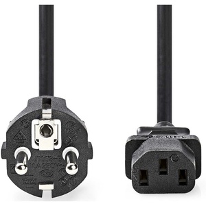 Câble d'alimentation Schuko C13 2m, prise vers connecteur - Product Image 3
