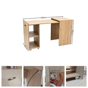 Bàn ăn gấp đa năng hiện đại tiết kiệm không gian, kiểu xếp gọn, di động, có thể gấp lại - Product Image 5