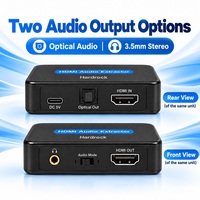 Extracteur audio HDMI Hardrock OZV8C 4K 30Hz avec sortie optique TOSLINK et sortie stéréo 3,5 mm