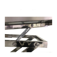 Table chirurgicale Vericare en acier inoxydable à angle réglable pour animaux de compagnie pour hôpital vétérinaire clinique de salle d'opération