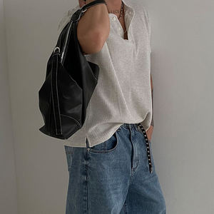 Primasメンズカジュアル半袖夏ワッフルヘンリーシャツ100% コットンクリーンフィットアメリカタフガイテクスチャ筋肉デザイン - Product Image 4