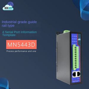 Serveur industriel MNIOT à 4 ports série, montable sur rail, pour conversion 485 vers Ethernet, produit de communication et de mise en réseau - Product Image 4