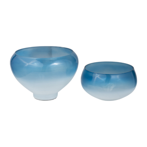 Set di ciotole decorative in vetro sfumato per decorare il tavolino da caffè, centrotavola moderno - Product Image 2