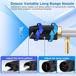 Kit d'injecteur externe pour injection de produits chimiques en aval, buse longue portée pour nettoyeur haute pression 5-6,5 GPM - Product Image 4