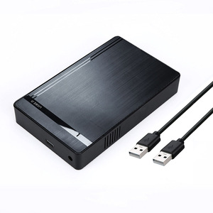 Caja de disco duro externa ShuoLe de 3.5 pulgadas SATA con carcasa de aluminio USB 2.0 para PC de escritorio - Product Image 2