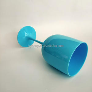 Luxe Custom Classic Design Vintage Rode Wijn Glazen Beker Met Steel Voor Champagne Feesten - Product Image 6