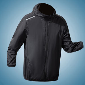 Ropa de malla ligera y transpirable de secado rápido para hombre, ropa de verano a prueba de viento con protección solar para deportes al aire libre, correr, moda - Product Image 3