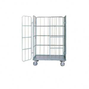 रसद अच्छी गुणवत्ता वाली पिंजरे ट्रॉली 2 टियर लॉजिस्टिक्स पिंजरे ट्रॉली - Product Image 1