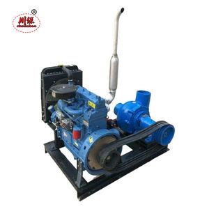 Pompa per fango diesel per dragaggio e aspirazione sabbia, piccola pompa per fango, pompa per acqua in ferro per impieghi gravosi, pompa per sabbia diesel - Product Image 1