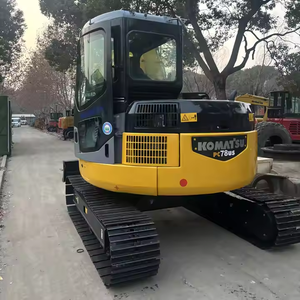 Miniexcavadora hidráulica de orugas Komatsu PC78US usada original de alta calidad, 7,8 toneladas, japonesa, segunda mano, precio atractivo - Product Image 3