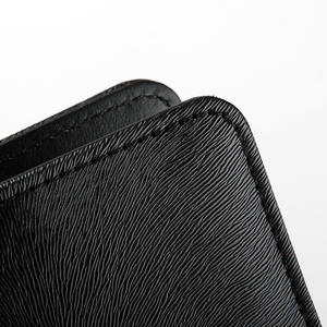 Carnet de notes professionnel à feuilles mobiles, texture noire élégante, idéal comme cadeau d'entreprise recommandé - Product Image 4