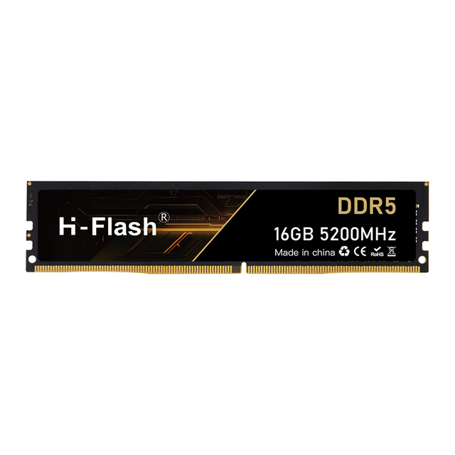 H-Flash 16GB DDR5 RAM 5600MHz UDIMM 288-Pin Desktop Memory for Intel Core AMD for Ryzen in Stock
