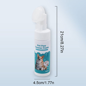 Limpiador de <span class=keywords><strong>Patas</strong></span> para <span class=keywords><strong>Perro</strong></span> OEM ODM con Cepillo de Silicona 150ml Champú para Perros Espuma Limpiadora de <span class=keywords><strong>Patas</strong></span> para Mascotas Espuma Limpiadora de Orina - Product Image 6
