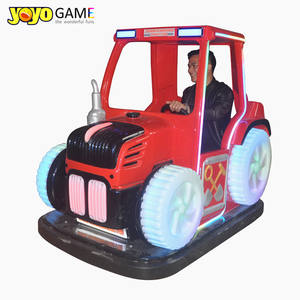 Voiture pour enfants alimentée par batterie Voiture tamponneuse pour enfants à 2 joueurs Balade pour enfants pour parc d'attractions Square Operation - Product Image 1