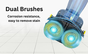 Hiệu Suất Cao Bền Bàn Chải Nhà Scrubber Sàn Làm Sạch Máy Gạch Làm Sạch Máy Sàn - Product Image 5