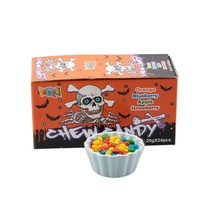 Bonbons végétaliens bonbons végétaliens bonbons à mâcher saveur fruitée mixte OEM Chine fabricant personnalisé arc-en-ciel bonbons à mâcher