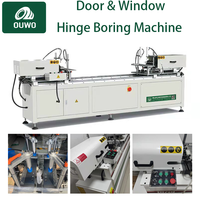 Machine semi-automatique OUWO à prix compétitif pour le perçage de trous de charnières sur profilés aluminium pour la fabrication de charnières de portes et fenêtres