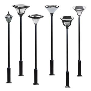 प्राचीन सौर स्ट्रीट लाइट आरजीबी नेतृत्व उद्यान प्रकाश जलरोधक रेट्रो चीनी शैली लालटेन - Product Image 1