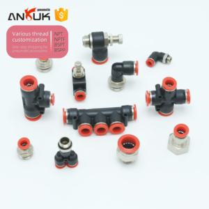 Endüstriyel otomasyon hava hatları ve pnömatik takım bağlantıları için yeni varış plastik düz pnömatik bağlantı parçaları - Product Image 4