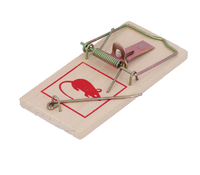 Piège à rats en bois Logo personnalisé Piège à souris en bois Piège à souris sensible Lutte antiparasitaire