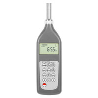 Sonometre numérique SL-5868LEQ, plage de mesure 25dB~130dB (A), modes Rapide (F), Lent (S), Impulsion (I)