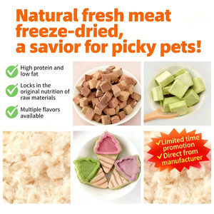 Assortiment <span class=keywords><strong>de</strong></span> friandises lyophilisées pour animaux <span class=keywords><strong>de</strong></span> compagnie : Cœur <span class=keywords><strong>de</strong></span> lapin, Carotte, Os <span class=keywords><strong>de</strong></span> viande crue, Friandises en forme <span class=keywords><strong>de</strong></span> patte <span class=keywords><strong>de</strong></span> chat pour chats et chiens - Product Image 5