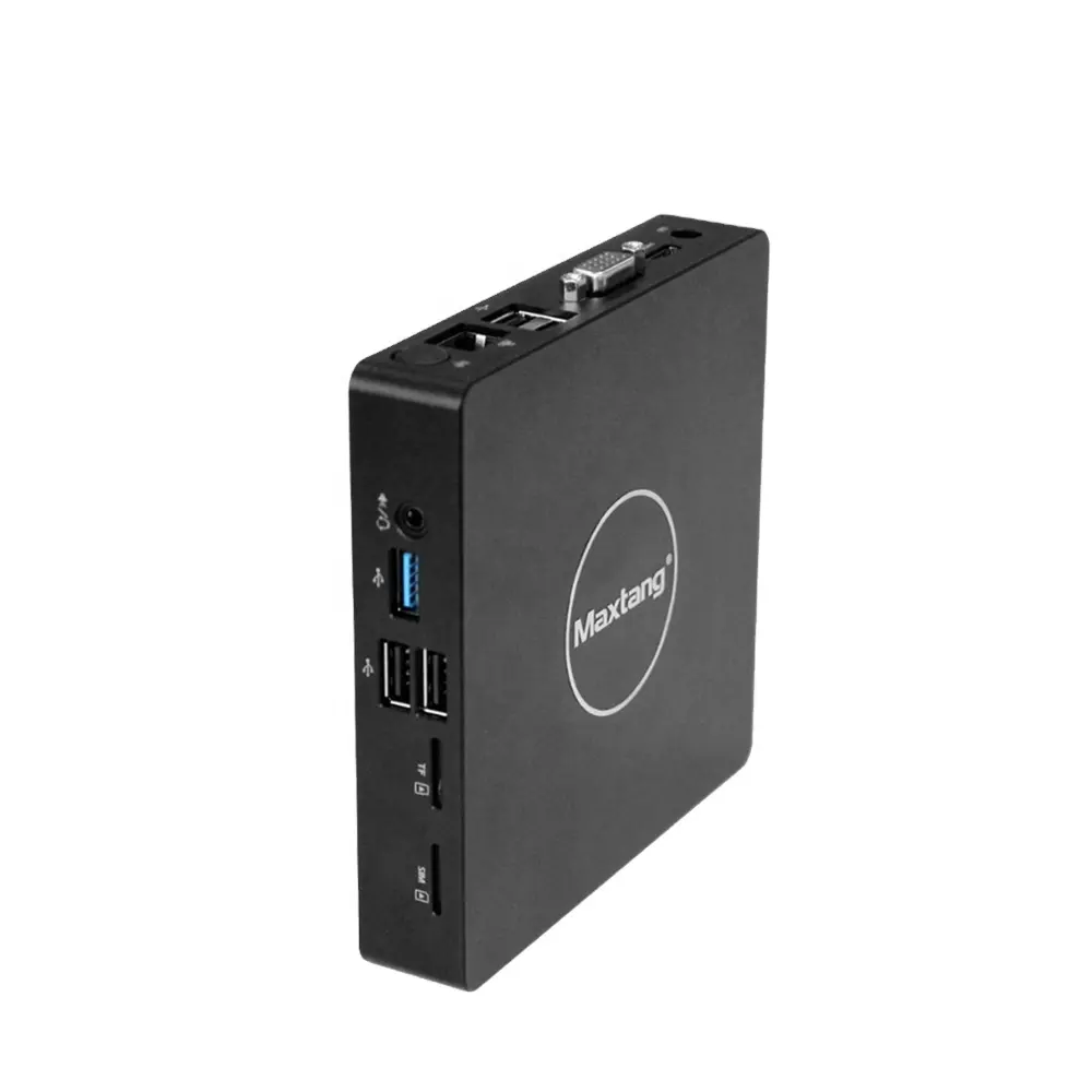 Bay Trail X86 Gebaseerd Celeron J1900 Fanless Embedded Industriële Mini PC DBYT-50 Ondersteunt windows10 Linux