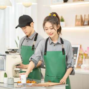 Best Seller High Quality PU <b>Waterproof</b> Coating <b>Apron</b> PVC and Pu Material for Cleaning in Commercial Food Use for Children - Product Image 5