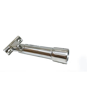 25mm Sunshade Awning <b>Tube</b> Connection Fastener Arc-Shaped Base Extended Three-Section Retractable <b>Sliding</b> Cap Marine Hardware - Product Image 1