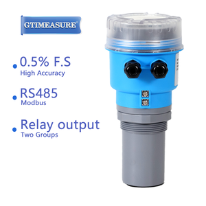 مقياس مستوى الموجات فوق الصوتية 0-20 متر خزان مياه سائلة خزان وقود ديزل مقياس مستوى النهر <span class=keywords><strong>4</strong></span>-20 مللا RS485 - Product Image 6