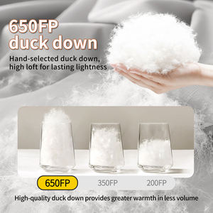 성인용 초경량 방수 나일론 미라형 오리털 침낭 (BUERTS), 극한 날씨(-13℃) 캠핑 및 백패킹용 - Product Image 4