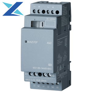 100% nuevo Original Siemens 6ED1 055-1MA00-0BA2 PLC Logo módulo lógico AM2 módulo de expansión 6ED1055-1MA00-0BA2 para LOGO 8 - Product Image 3