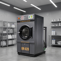 Séchoir industriel automatique 20 kg, électrique, pour blanchisserie commerciale, autonettoyant, triphasé AC 400V