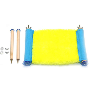 V362 Vente en gros Personnalisable Nid d'oiseau en peluche, Lit hamac, Jouet pour <span class=keywords><strong>hamster</strong></span>, Maison suspendue chaude et confortable, Accessoires de cage pour petits oiseaux - Product Image 3