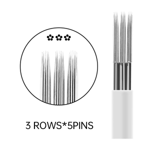 Aiguille de microblading permanente de 0,35 mm, jetable, Tebori, aiguille manuelle pour tatouage des sourcils, maquillage permanent PMU pour les sourcils - Product Image 3