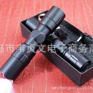 Aluminum Alloy Mini Flashlight Led Black <b>Small</b> Flashlight With Gift <b>Box</b> Outdoor Survival <b>Tool</b> - Product Image 3